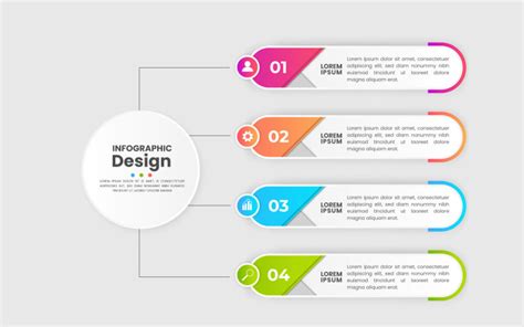 Infographic Design For Business Template Vector 5 Steps