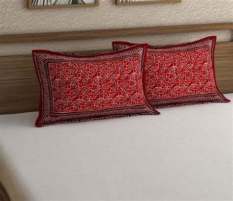 Pillow Cover: Buy Cotton Pillow Cases Online at Best Price | Wooden Street