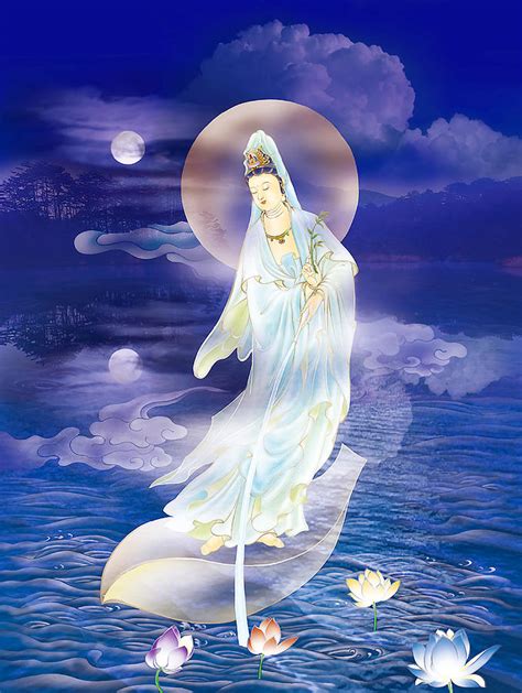 Water Moon Avalokitesvara Photograph By Lanjee Chee