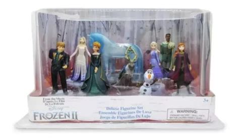 Set De Figuras Frozen Play Set De Lujo Disney Store Meses Sin Inter S