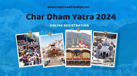 Char Dham Yatra 2024 Online Registration Guide