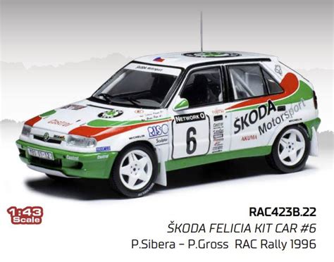 Škoda Felicia Kit Car Network Q RAC Rally 1996 Sibera Gross IXO