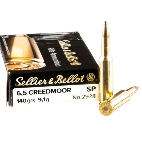 MUNICION SELLIER BELLOT C 6 5 CREEDMOOR SP 140 GR Armeria Marcos