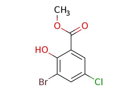 EMolecules Methyl 3 Bromo 5 Chloro 2 Hydroxybenzoate 4068 71 7