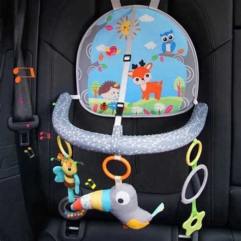Versatile Infant Activity Center: Baby Car Seat Mirror with Hanging To