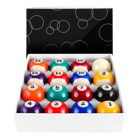 Billiard Balls Set Regulation Size Pool Table Balls For