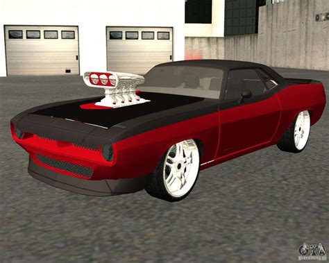 Plymouth Hemi Cuda 440 Para GTA San Andreas