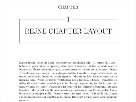 Your Guide To Fancy Chapters In Latex Latex