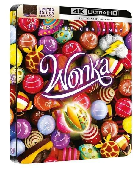 Wonka TimothÉe Chalamet 4k Uhd 2024 2 Blu Ray Steelbook C Pre Order