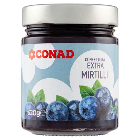 Confettura Extra Mirtilli G Conad Conad