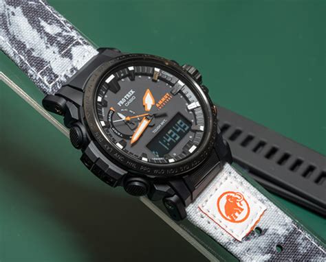 PRW 61MA 1A Đồng Hồ Casio Pro Trek Nam 2 Bộ Dây Pin Năng