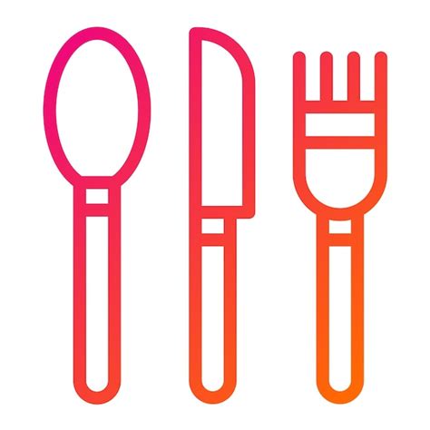 Premium Vector Cutlery Vector Icon Design Illustration