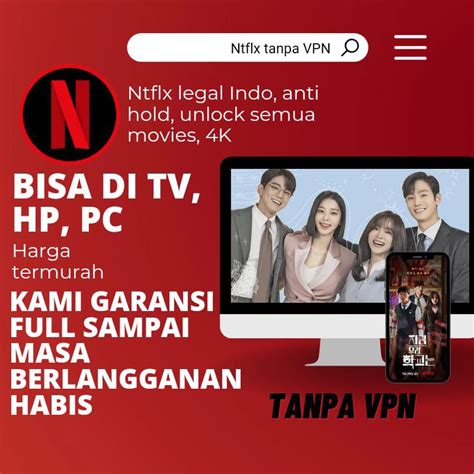 Jual PROMO NETFLIXXX BEST SELLER 4K PREMIUM 1 BULAN GARANSI FULL