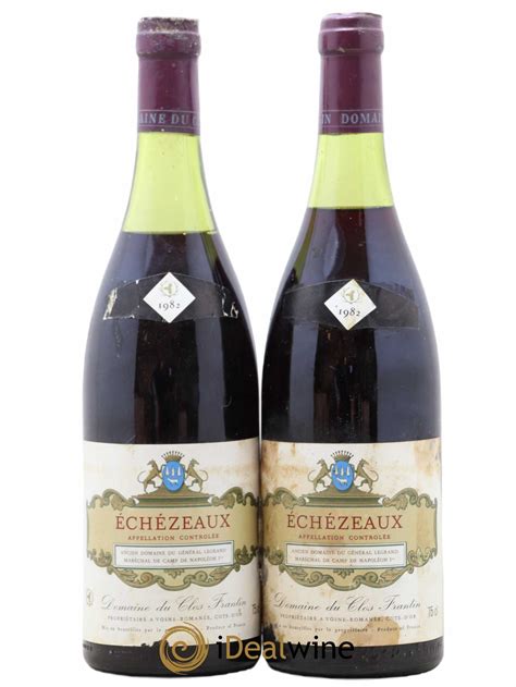 Acheter Echezeaux Grand Cru Clos Frantin Albert Bichot Lot