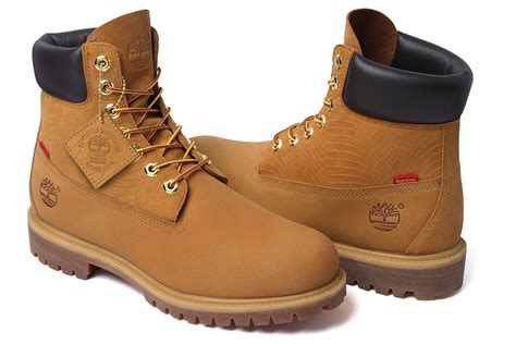 Supreme X Timberland 6 Inch Premium Work Boot Collaboration History Footwear News