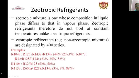 Classification Of Refrigerant Designation And Properties Youtube