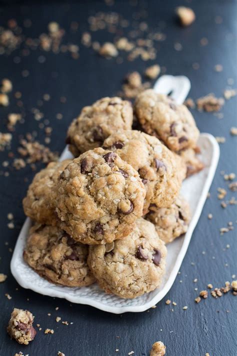 Moms Simple Oatmeal Chocolate Chip Cookies Hbharvest Recipe