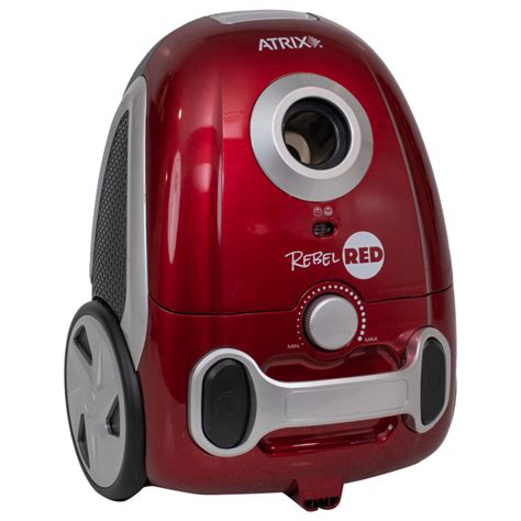 Rebel Red HEPA Canister Vacuum Atrix