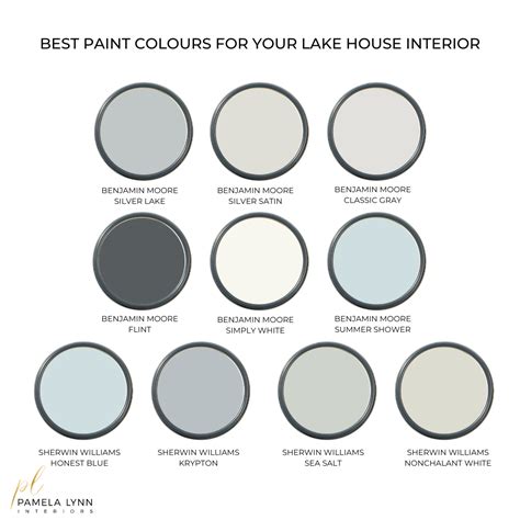 Painting your Lake House Interior this Summer? 10 Paint Colours that ...