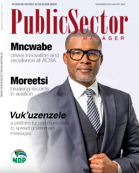 South African Government On Twitter The Publicsectorman Magazine