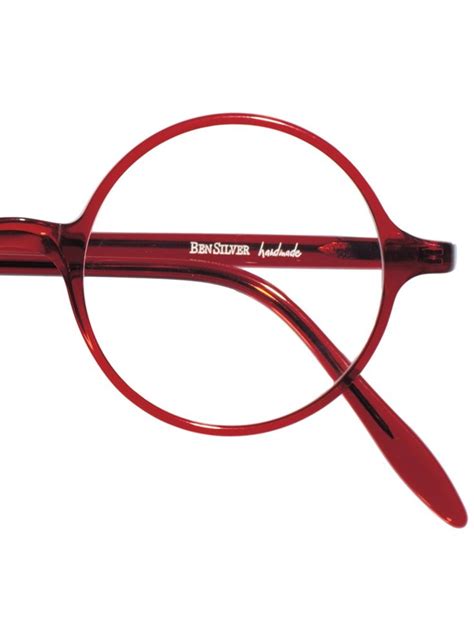 Slender Round Frame in Red | Vintage eyeglasses frames, Vintage glasses ...