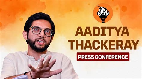 Live Shiv Sena Ubt Leader Aaditya Thackeray Addresses Press Briefing On