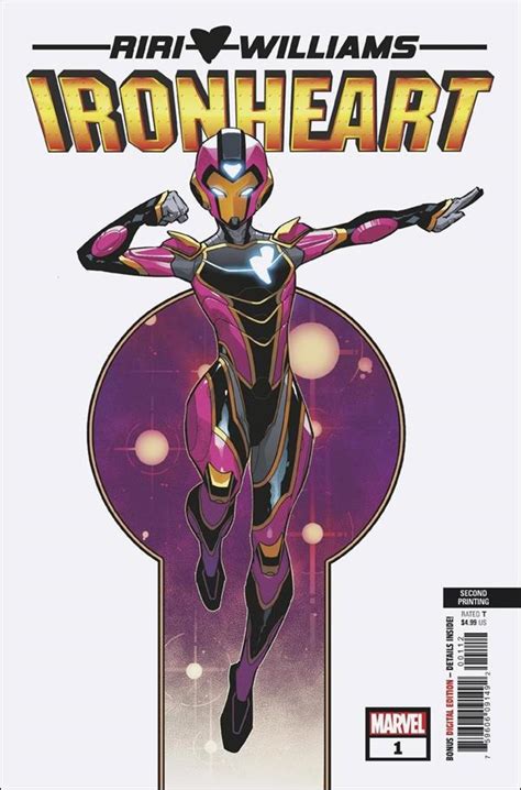 Ironheart H Mar Comic Book By Marvel