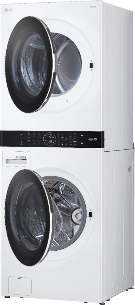 Customer Reviews LG 4 5 Cu Ft HE Smart Front Load Washer And 7 4 Cu