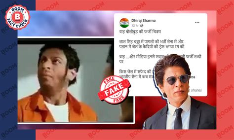 Shahrukh Khan S Old Film Scene In Orange Shirt Goes Viral By Linking It To Pathan