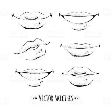 How To Draw Lips Smile