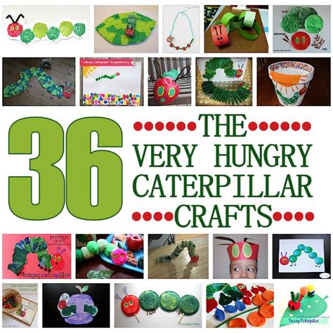 36 Very Hungry Caterpillar Crafts – About Family Crafts