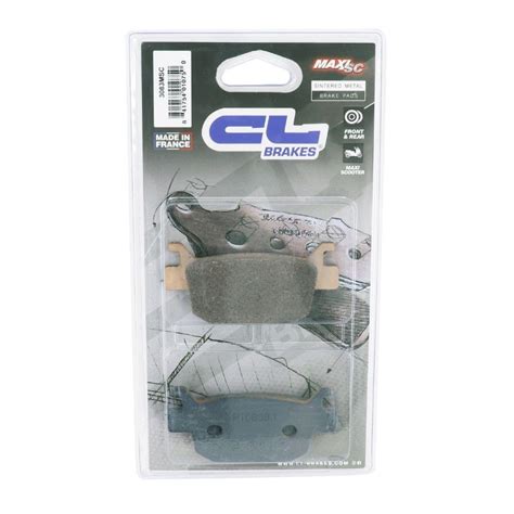 PLAQUETTE DE FREIN CL BRAKES POUR HONDA 300 SH 2007 AR 125 SHi 2009