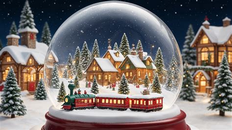 Winter Wonderland In A Snowglobe Backiee