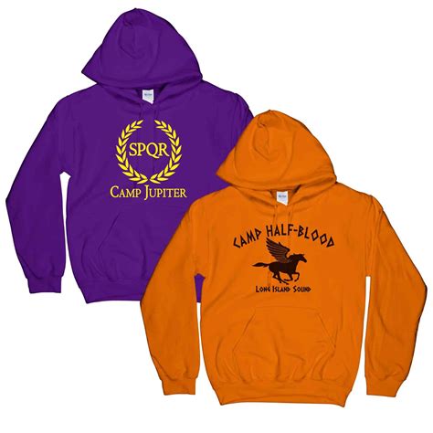 Camp Half Blood Hoodie Camp Jupiter Hoodie Percy Jackson Etsy