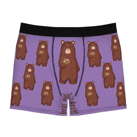 Bear Naked Men S Boxer Briefs For Gay Bears Otters Chasers Etsy