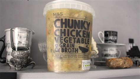 M&S ~CHUNKY CHICKEN VEGETABLE & GRAIN BROTH~ || £3 || 600g || Chilled ...