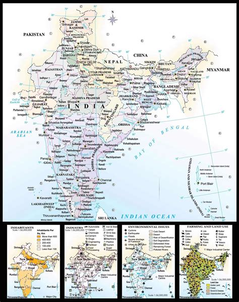 Map Of India With Cities Google Search Maps Pinterest India Map Images ...