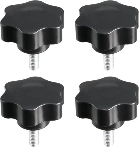 Amazon Uxcell Clamping Screw Knob Mm Dia Plum Hex Shaped Grips