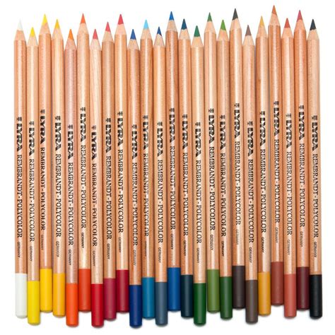 Lyra Rembrandt Polycolor Colouring Pencils Gift Tin Of Ideal For Art