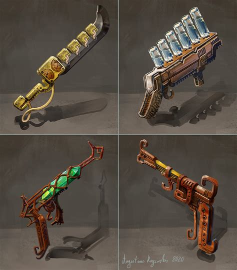 Steampunk Weapons