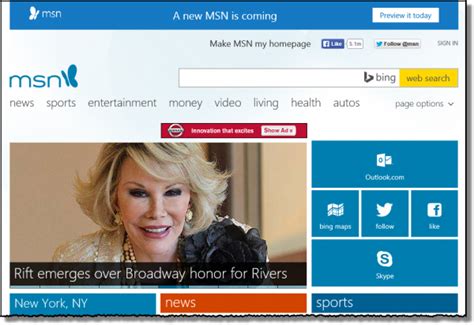 Change My Msn Homepage How To Make Your Homepage Msn Msn Is A By