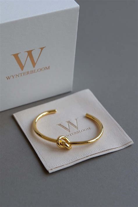 Gold Knot Bracelet, Minimalist Knot Bracelet, Gold Knot Cuff Bracelet ...