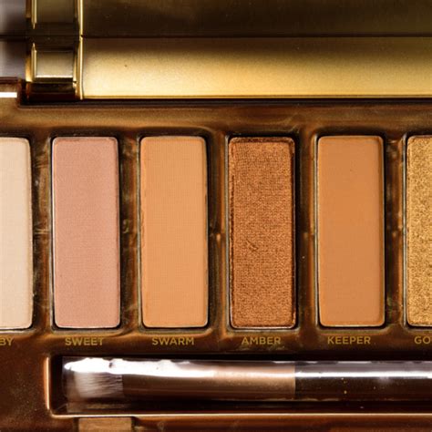 Urban Decay Naked Honey Eyeshadow Palette Swatches
