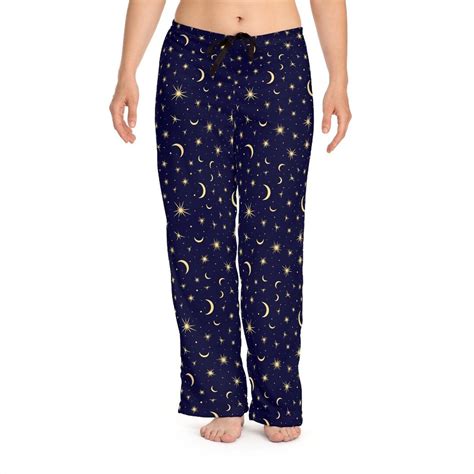 Moon And Stars Pajama Pants Women S Pajamas PJ Pants Gift For Her