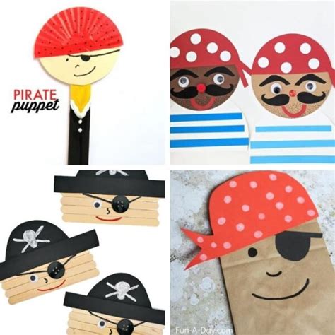 Pirate Crafts For Kids To Make Fun A Day