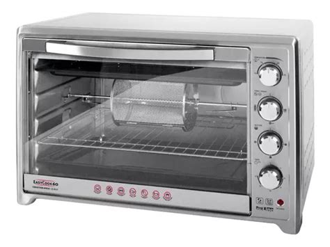 Horno Electrico Sindelen He 600in 60lts 2000w Color Plateado Mercadolibre