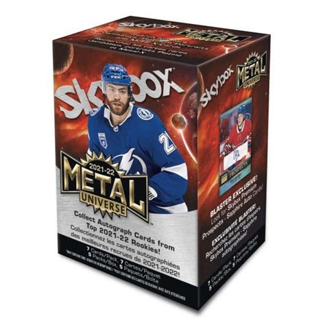 2021 22 Skybox Metal Universe Hockey Trading Cards Mass Blaster