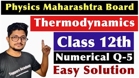 Thermodynamics Numerical Q Hsc Physics Maharashtra Board Haider