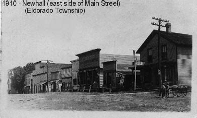 Main Street Newhall, Benton County, Iowa Pictures