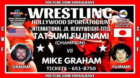 Mike Graham Vs Tatsumi Fujinami February Th Championship